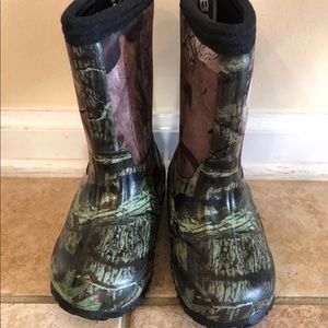 Toddler Boys Camo Bogs